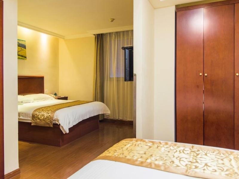 Greentree Inn Jiangsu Taizhou Jingjiang Bus Station Express Hotel Buitenkant foto