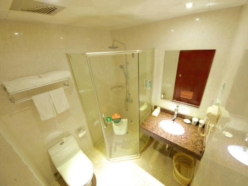 Greentree Inn Jiangsu Taizhou Jingjiang Bus Station Express Hotel Buitenkant foto