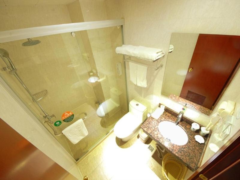 Greentree Inn Jiangsu Taizhou Jingjiang Bus Station Express Hotel Buitenkant foto