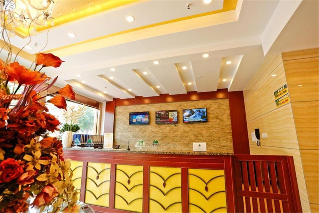 Greentree Inn Jiangsu Taizhou Jingjiang Bus Station Express Hotel Buitenkant foto