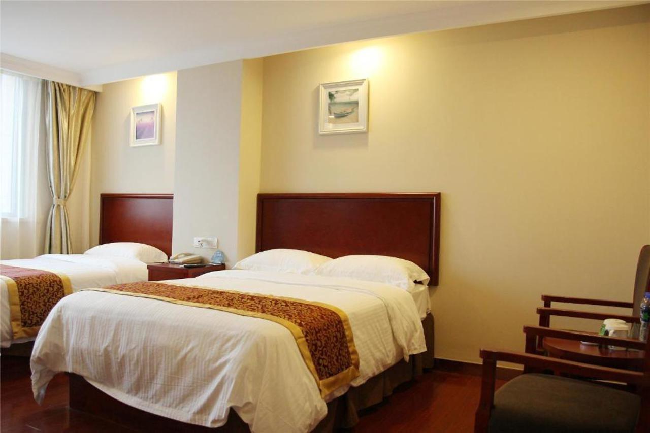 Greentree Inn Jiangsu Taizhou Jingjiang Bus Station Express Hotel Buitenkant foto