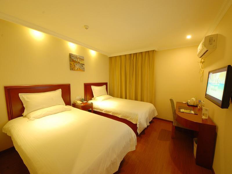 Greentree Inn Jiangsu Taizhou Jingjiang Bus Station Express Hotel Buitenkant foto