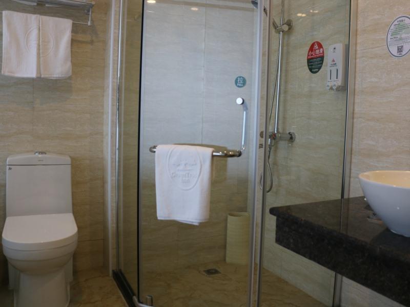 Greentree Inn Jiangsu Taizhou Jingjiang Bus Station Express Hotel Buitenkant foto
