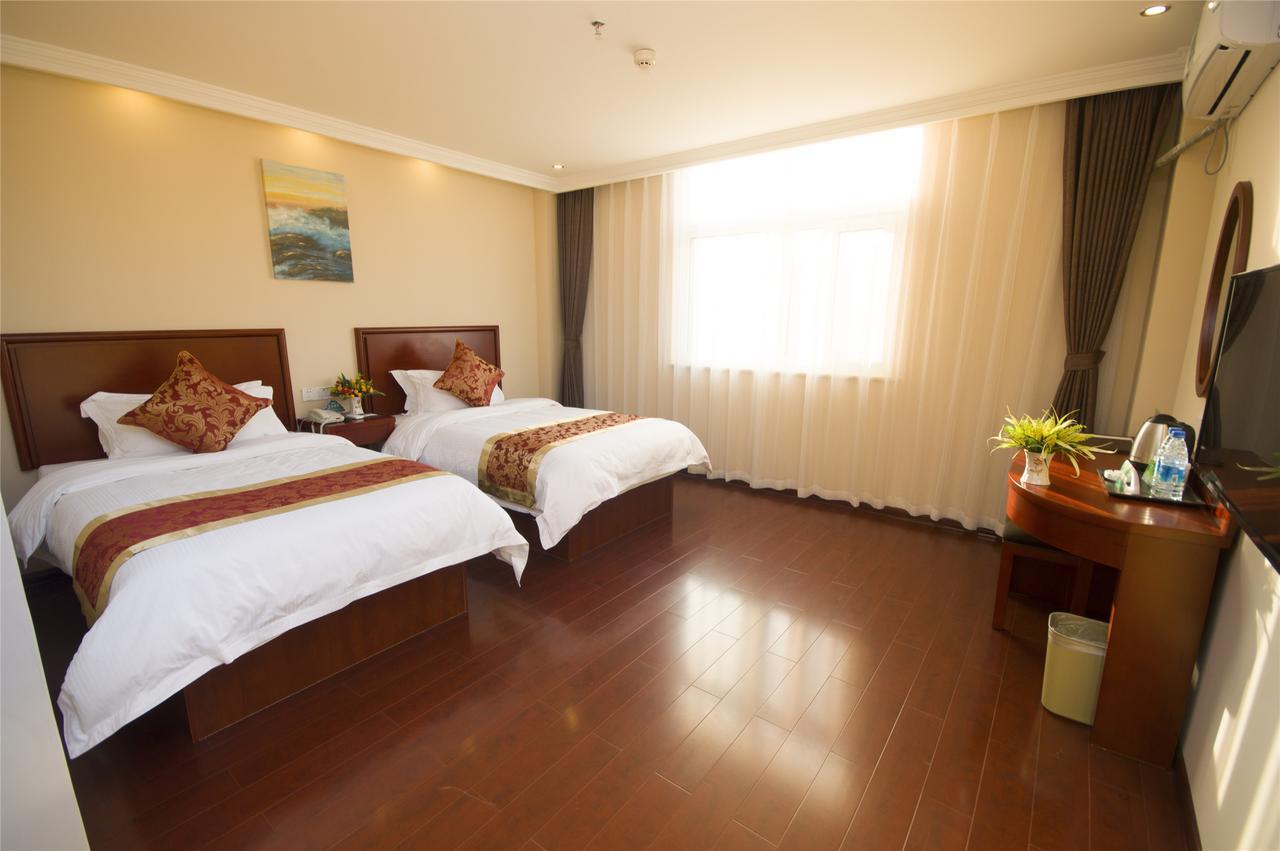 Greentree Inn Jiangsu Taizhou Jingjiang Bus Station Express Hotel Buitenkant foto