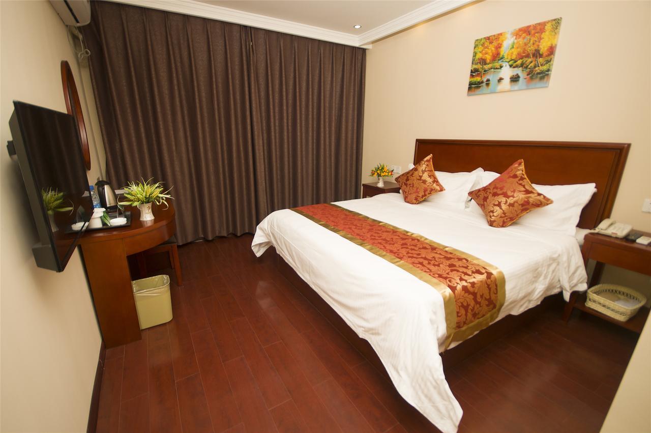 Greentree Inn Jiangsu Taizhou Jingjiang Bus Station Express Hotel Buitenkant foto