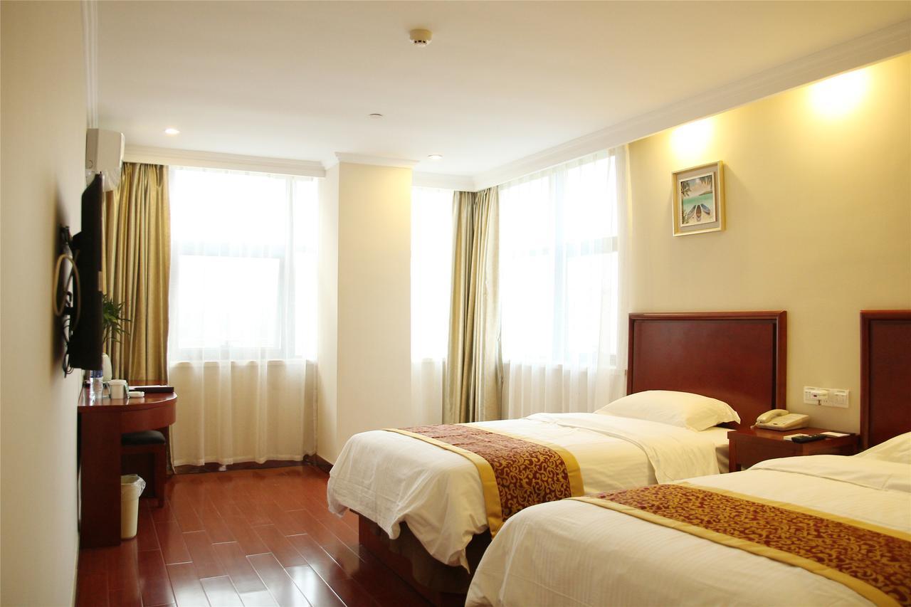 Greentree Inn Jiangsu Taizhou Jingjiang Bus Station Express Hotel Buitenkant foto