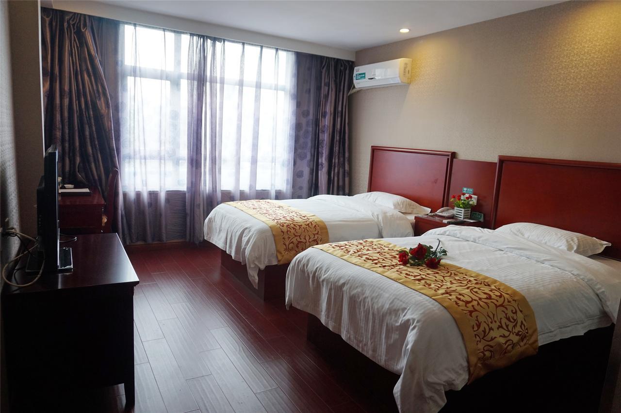 Greentree Inn Jiangsu Taizhou Jingjiang Bus Station Express Hotel Buitenkant foto